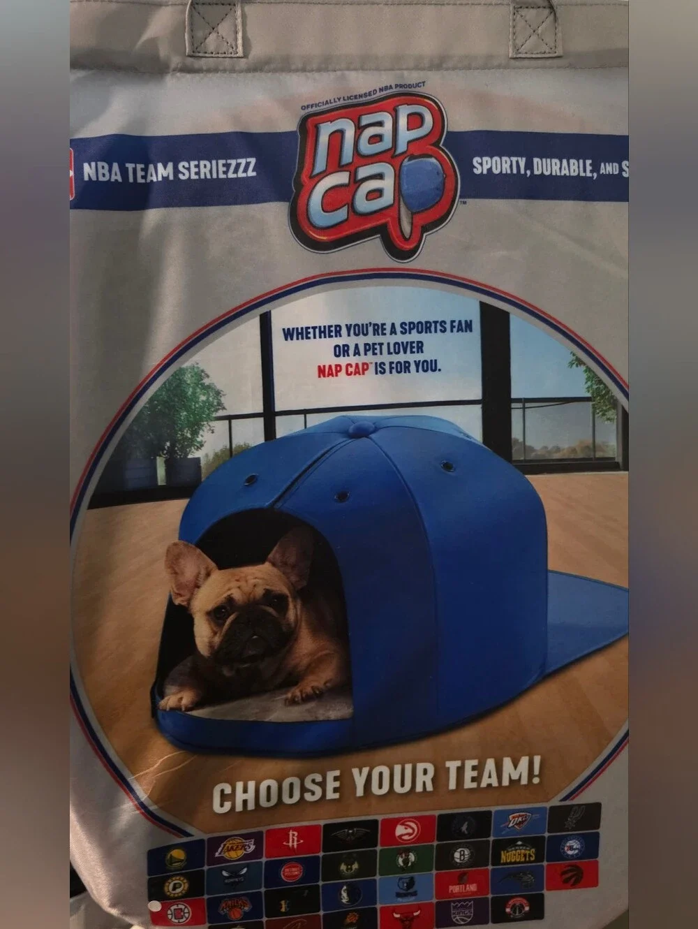 Blue Pet Bed - Brand